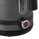 Adler Kettle | AD 1295g SS | Electric | 2200 W | 1.7 L | Stainless Steel | 360° rotational base | Gr