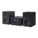 Sharp XL-B520D(BK) Tokyo Hi-Fi Micro System 2.0, FM/DAB/DAB+/USB, CD, Bluetooth 5.0, Aux-in, Black |