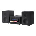 Sharp XL-B520D(BK) Tokyo Hi-Fi Micro System 2.0, FM/DAB/DAB+/USB, CD, Bluetooth 5.0, Aux-in, Black |