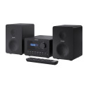 Sharp XL-B520D(BK) Tokyo Hi-Fi Micro System 2.0, FM/DAB/DAB+/USB, CD, Bluetooth 5.0, Aux-in, Black |