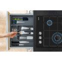 Simfer | Hob | H4.305.HGSSP | Gas on glass | Number of burners/cooking zones 3 | Rotary knobs | Blac