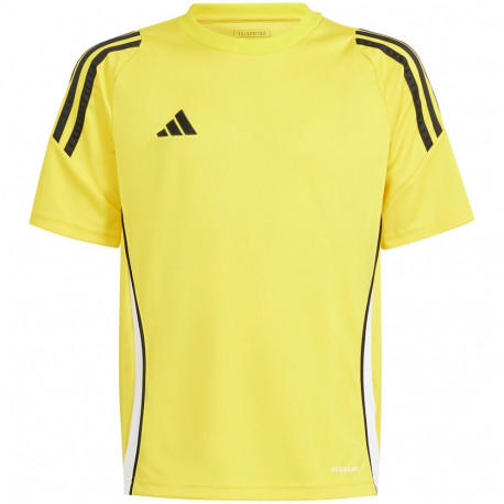 Koszulka dla dzieci adidas Tiro 24 Jersey żółta IS1027 152cm