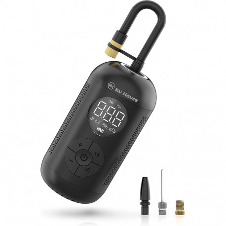 zai Hause laetav õhupump 6-osaline komplekt Li-Ion-Akku 3,7Volt, 4Ah, must