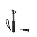 Selfie stick with camera holder