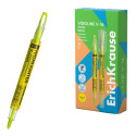 Double-ended text marker ERICH KRAUSE Visioline V-16 Zoom Neon yellow