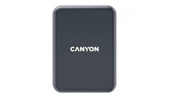 CANYON CH-15, Car holder and wireless charger MegaFix, C-15, 15W, Input: USB-C: 5V/2A, 9V/3A; Output