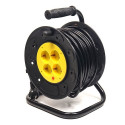 Extension Cord with Reel 25m, 4 sockets, 3x2.5mm2