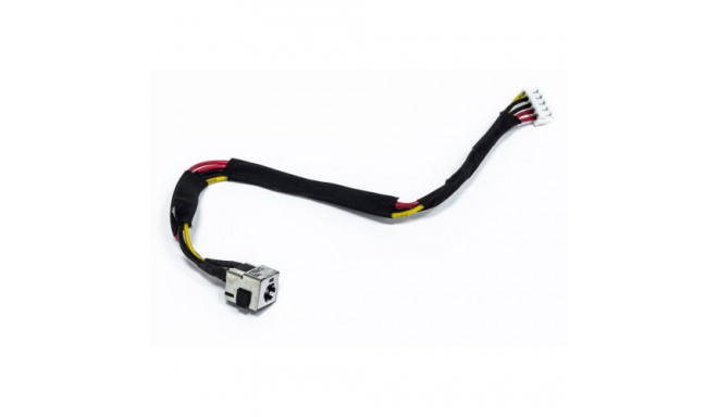 Power jack with cable, HP Pavilion DV2000, DV2100, DV2200