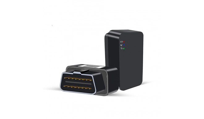 Vehicle Tracker - Concox OBD GPS Tracker, Real-Time Tracking, Unplugged Alert, Black