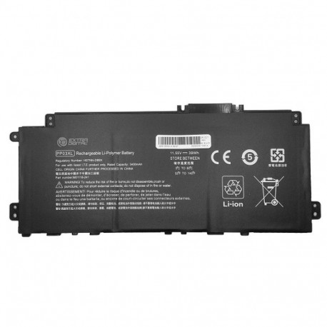 Replacement Battery HP PP03XL, 3400mAh