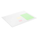 Lauamatt Durable 650x500 mm kontuuritud servadega, PP, läbipaistev