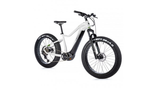 Elektriline fatbike LEADER FOX Brasa 26" (2023) White, 20" L