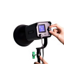 Weeylite Ninja 200 with NP F adapter