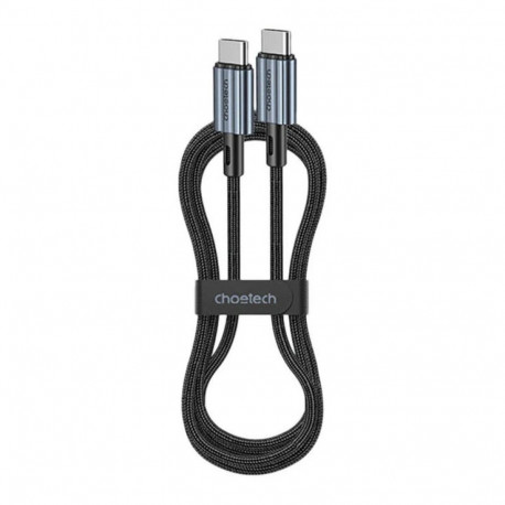 Choetech USB C to USB C PD60W Nylon Cable Black 1.2M