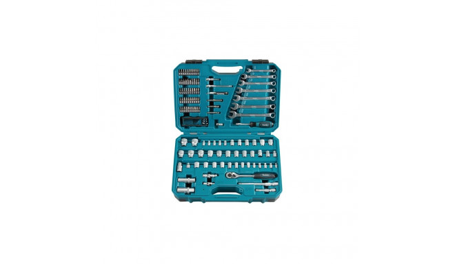 Makita E-06616 mechanics tool set 120 tools