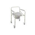 TIMAGO TGR-R KT 023C Toilet chair on wheels folding portable toilet for seniors