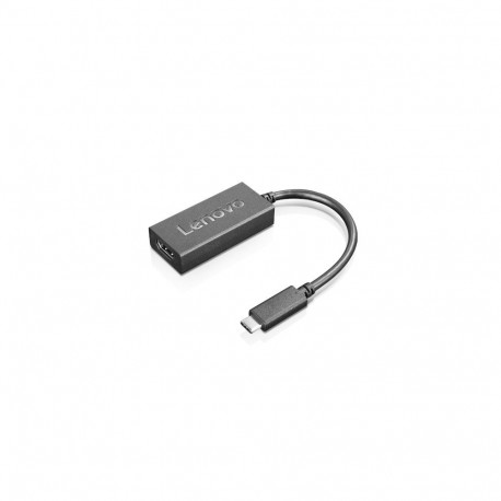 Lenovo 4X90R61022 video cable adapter 0.24 m USB Type-C HDMI Type A (Standard) Black