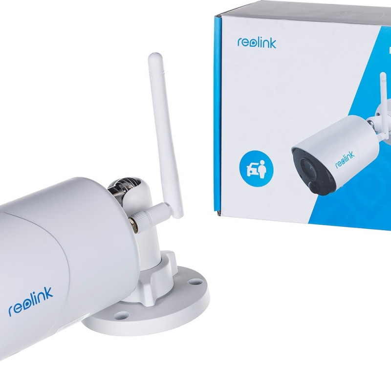 IP Camera REOLINK ARGUS ECO (V2) WIFI 3MP White Security cameras