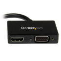 StarTech.com Travel A/V Adapter: 2-in-1 Mini DisplayPort to HDMI or VGA Converter