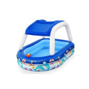 Bestway Sea Captain Inflatable Family Pool with UV Careful Sunshade