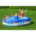 Bestway Sea Captain Inflatable Family Pool with UV Careful Sunshade