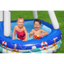 Bestway Sea Captain Inflatable Family Pool with UV Careful Sunshade