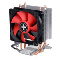 Xilence A402 Processor Cooler 9.2 cm Black, Red, Silver