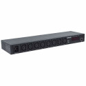 Intellinet 19" Intelligent 8-Port PDU, 19" Rackmountable C13 Intelligent Power Distribution Unit; Mo