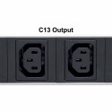 Intellinet 19" Intelligent 8-Port PDU, 19" Rackmountable C13 Intelligent Power Distribution Unit; Mo