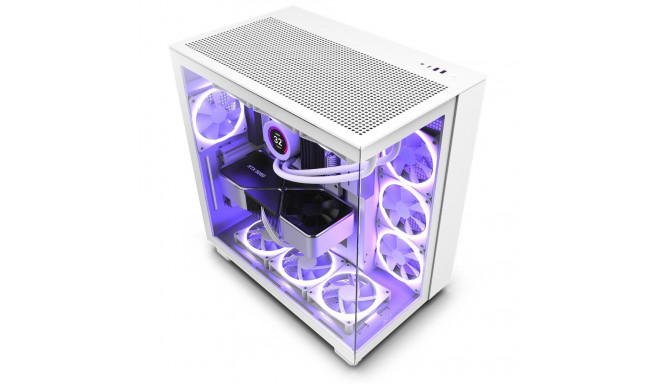 NZXT H9 Flow midi-tower valge