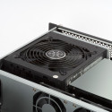 SilverStone RM23-502 Rackmount Server Chassis, ATX, USB 3.0 - 2U - black