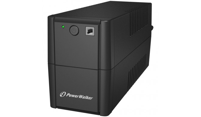 PowerWalker VI 650 SH FR line-interactive katkematu toiteallikas (UPS) 0.65 kVA 360 W 2 AC väljundit