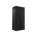 Lanberg WF01-6427-10B Wall mounted rack cabinet 27U black