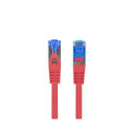 LANBERG PATCHCORD S/FTP CAT.6A 0.5M RED LSZH