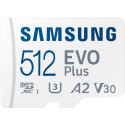 "CARD 512GB Samsung EVO PLUS microSDXC UHS-I U3 inkl. SD Adapter"