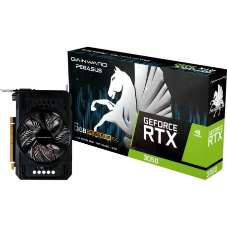 "Gainward RT X3050 Pegasus 6GB GDDR6 HDMI DP DVI"