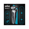 Braun Shaver 71-S7200cc Operating time (max) 50 min, Wet&Dry, Silver/Black