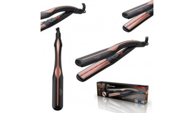 Adler Infrared Hair Straightener AD 2318 Warranty 24 month(s), Ceramic heating system, Temperature (