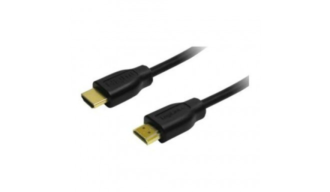 Logilink HDMI A male - HDMI A male, 1.4v 1.5 m, black, connection cable