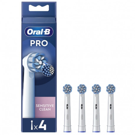 Oral-B vahetatavad hambaharjaotsikud EB60X-4 Sensitive Clean Pro otsikud täiskasvanutele 4 otsikut k