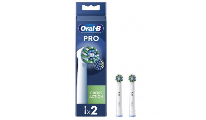 Oral-B vahetatavad hambaharjaotsikud EB50RX-2 Cross Action Pro otsikud täiskasvanutele komplektis 2 
