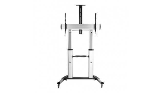 TECHLY 102734 Techly mobiilne alus suurtele LCD/LED/Plasma teleritele 60-100 100kg VESA 2 riiulit