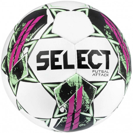 Select futsal-pall Attack v22 17622 4, valge-roosa
