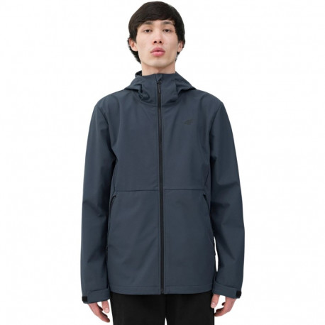 Kurtka męska softshell 4F M043 ciemny szary 4FSS23TSOFM043 23S M