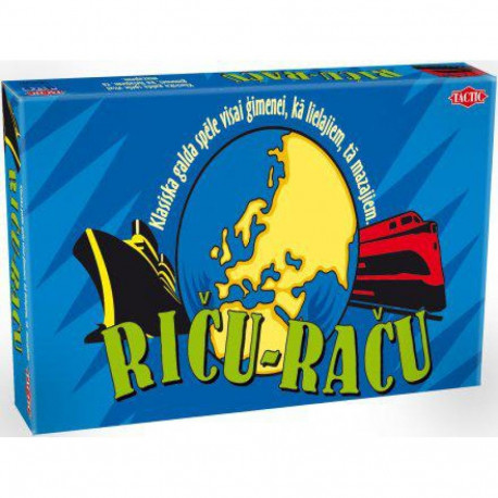 TACTIC Board game Ricu Racu (In Latvian lang.)