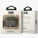 Karl Lagerfeld KLAP2HNKCTGK Чехол для Airpods Pro 2 черный|black Gliter Karl&Choupette