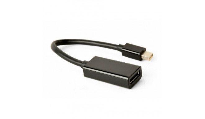 Gembird Mini DisplayPort Male to DisplayPort Female черный