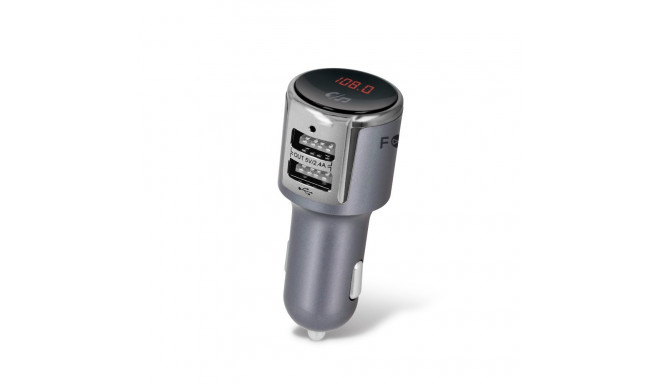 Forever TR-340 Bluetooth 4.2 FM transmitter for car radio | remote controll | microphone | + Charger