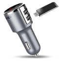 Forever TR-340 Bluetooth 4.2 FM transmitter for car radio | remote controll | microphone | + Charger