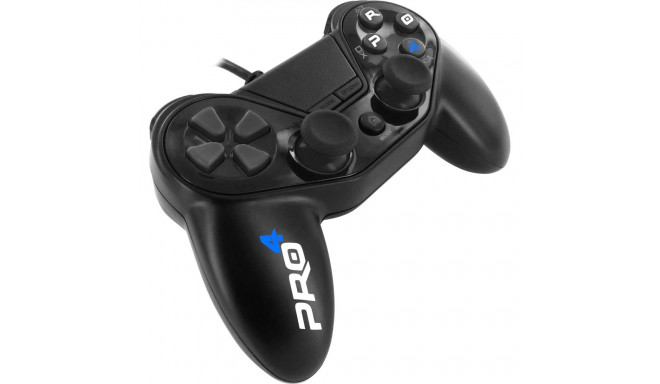Subsonic Pro 4 Wired Controller for PS4 Black